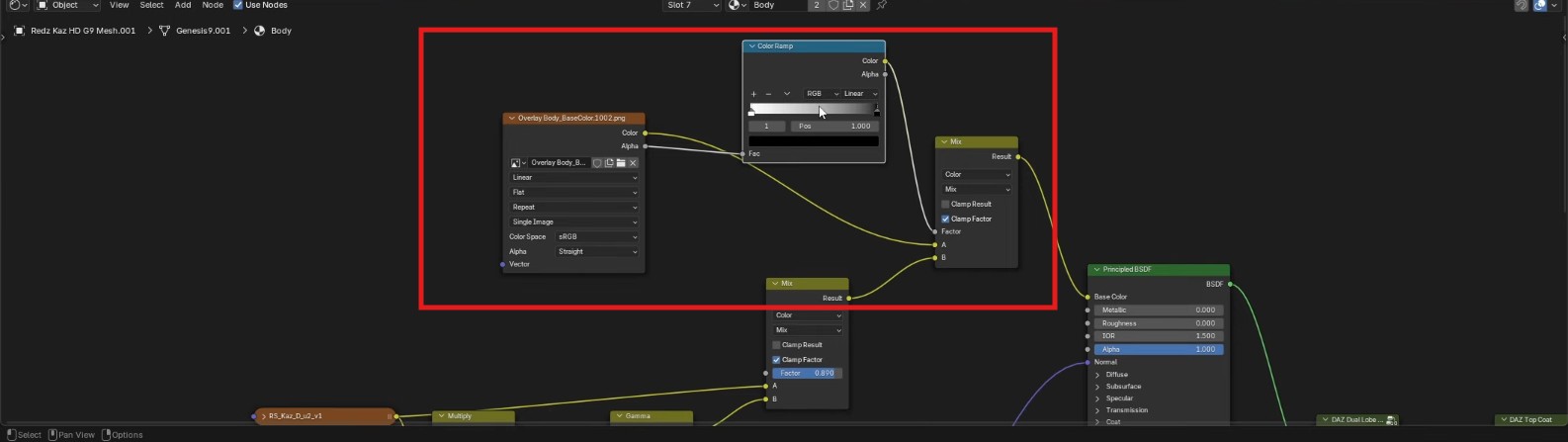 Blender nodes